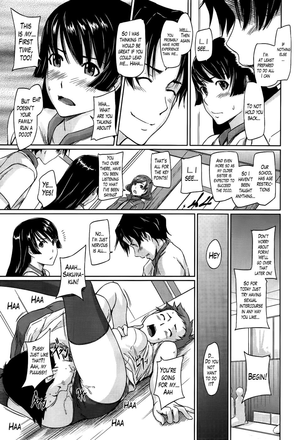 Hentai Manga Comic-A Straight Line to Love!-Chapter 1-19